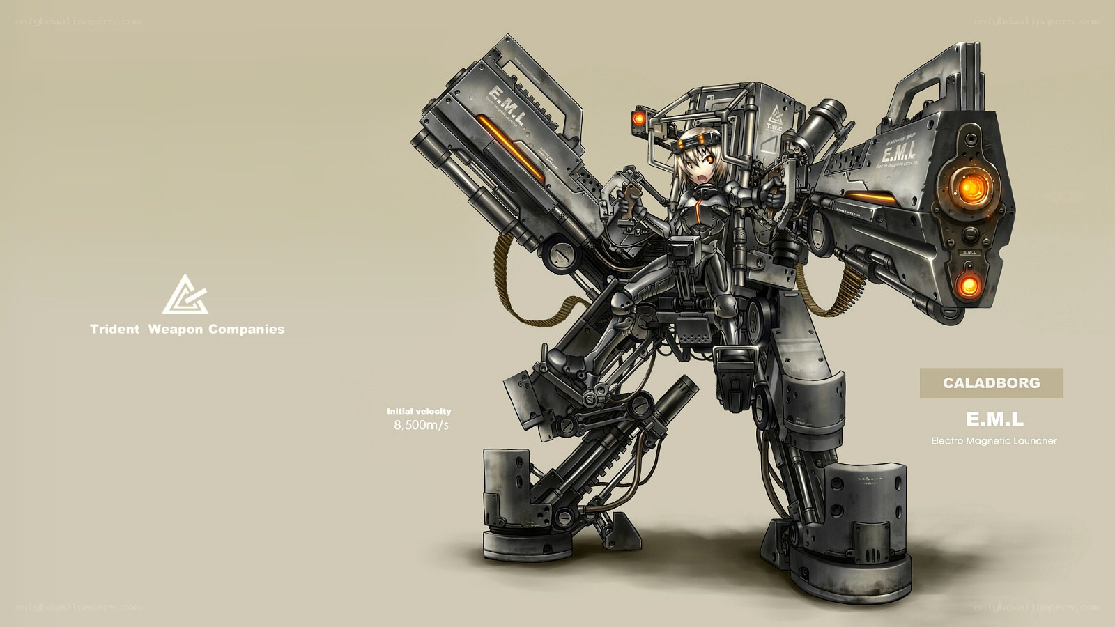 Mech Suit with E.M.L.