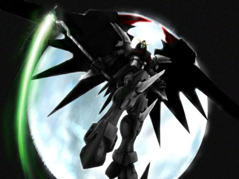 Mech with Glowing Sword