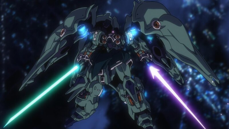 Mech with Laser Swords — Blue