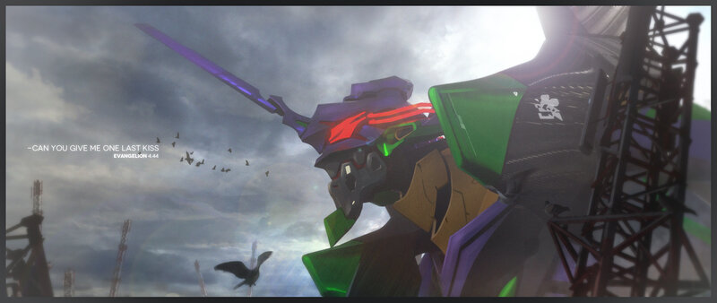 Mech with Purple Sword