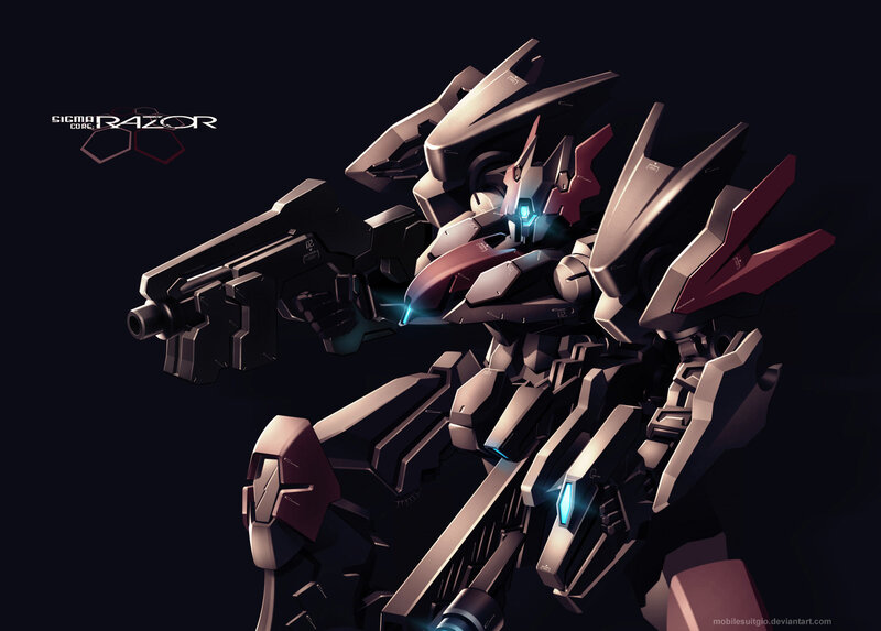 Mech with Rifle