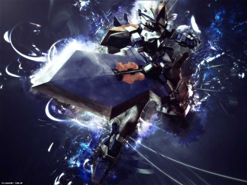 Mech with Shield