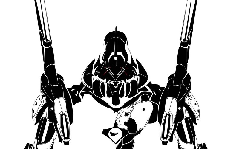 Mech with Two Swords