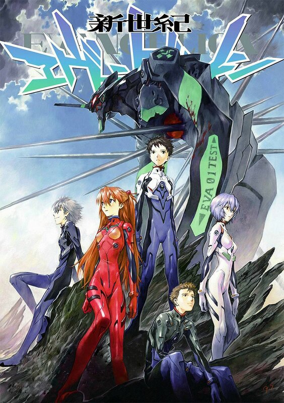 Mecha and Pilots on Rock