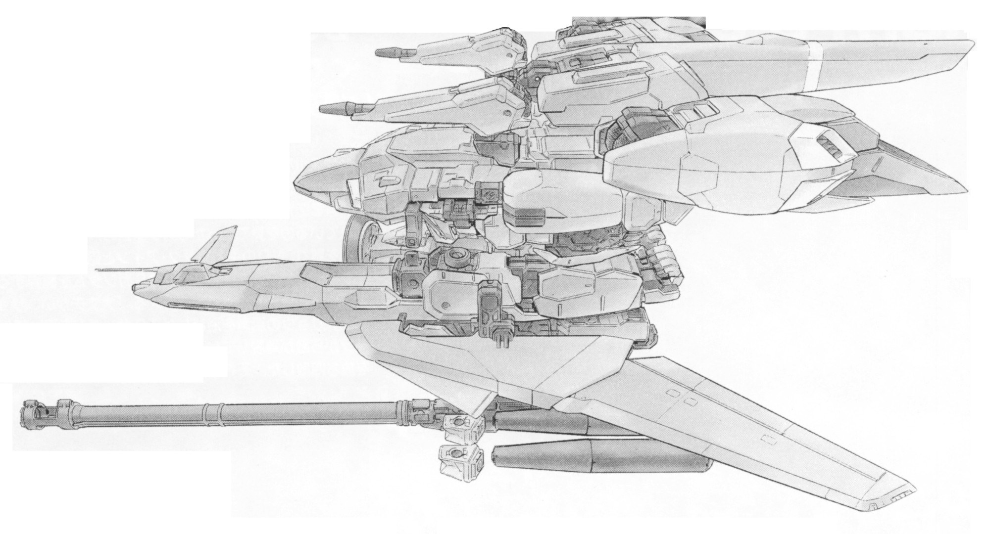 mecha design sketch