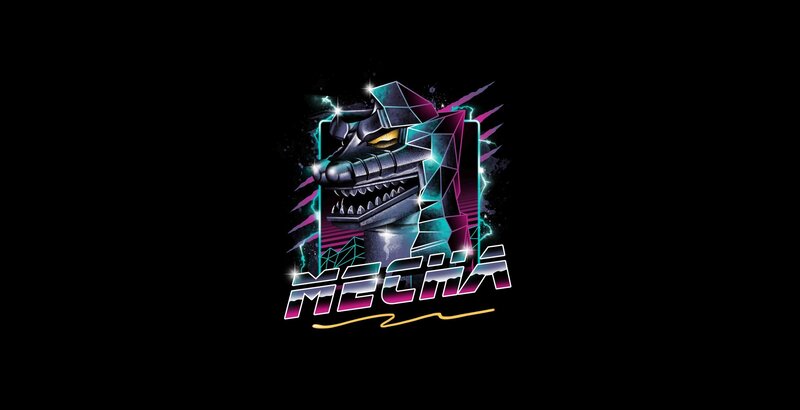 Mecha Dinosaur Head