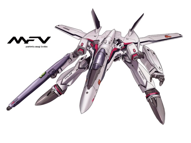 mecha fighter aircraft design