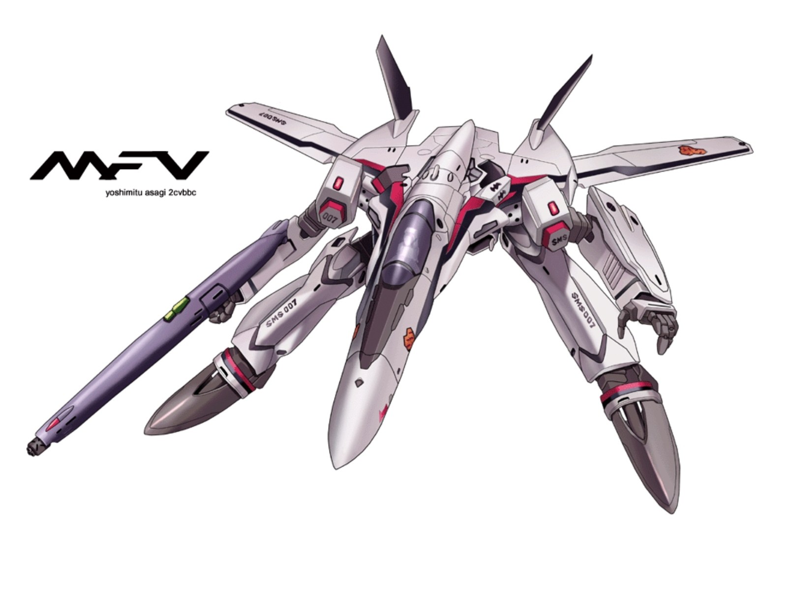 mecha fighter aircraft design