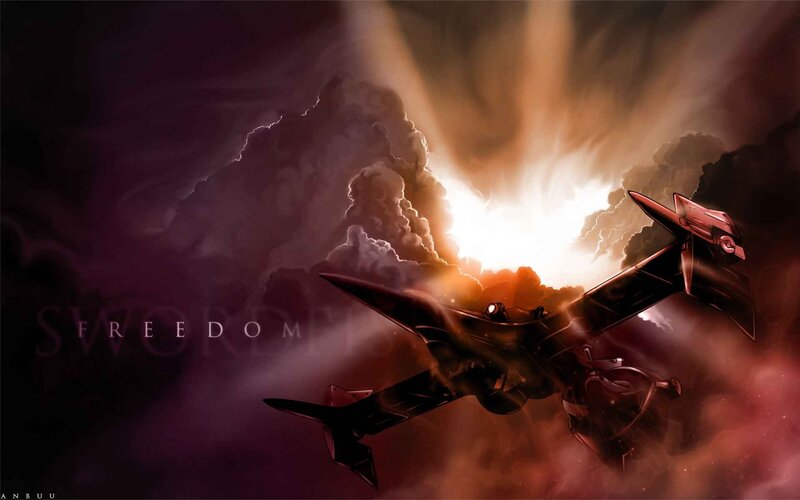 Mecha Fighter Jet — Purple