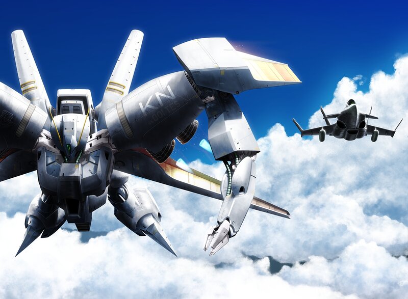 Mecha Fighter Jet