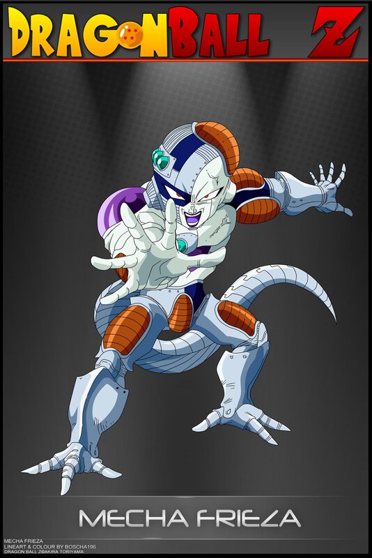 Mecha Frieza Character — Gray