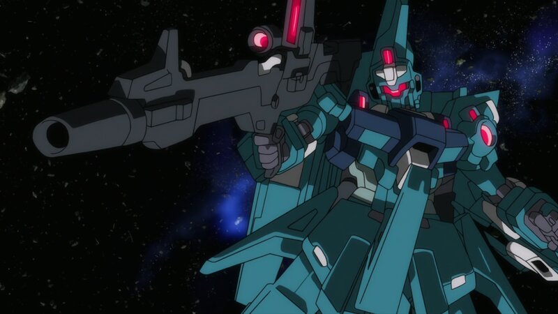 Mecha Holding a Gun