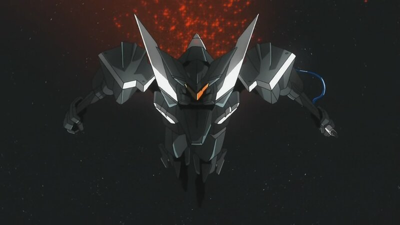 mecha in space