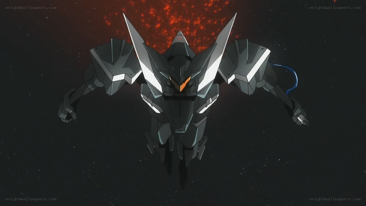 mecha in space