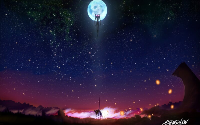 Mecha in Starry Sky