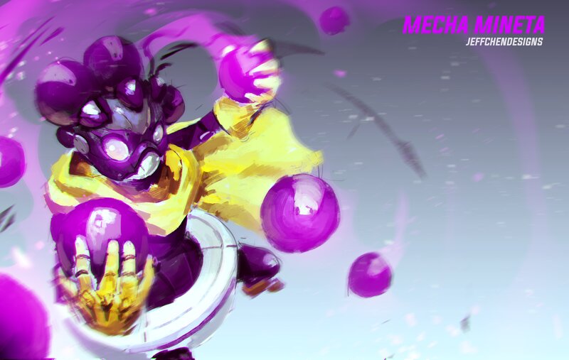 Mecha Mineta Character