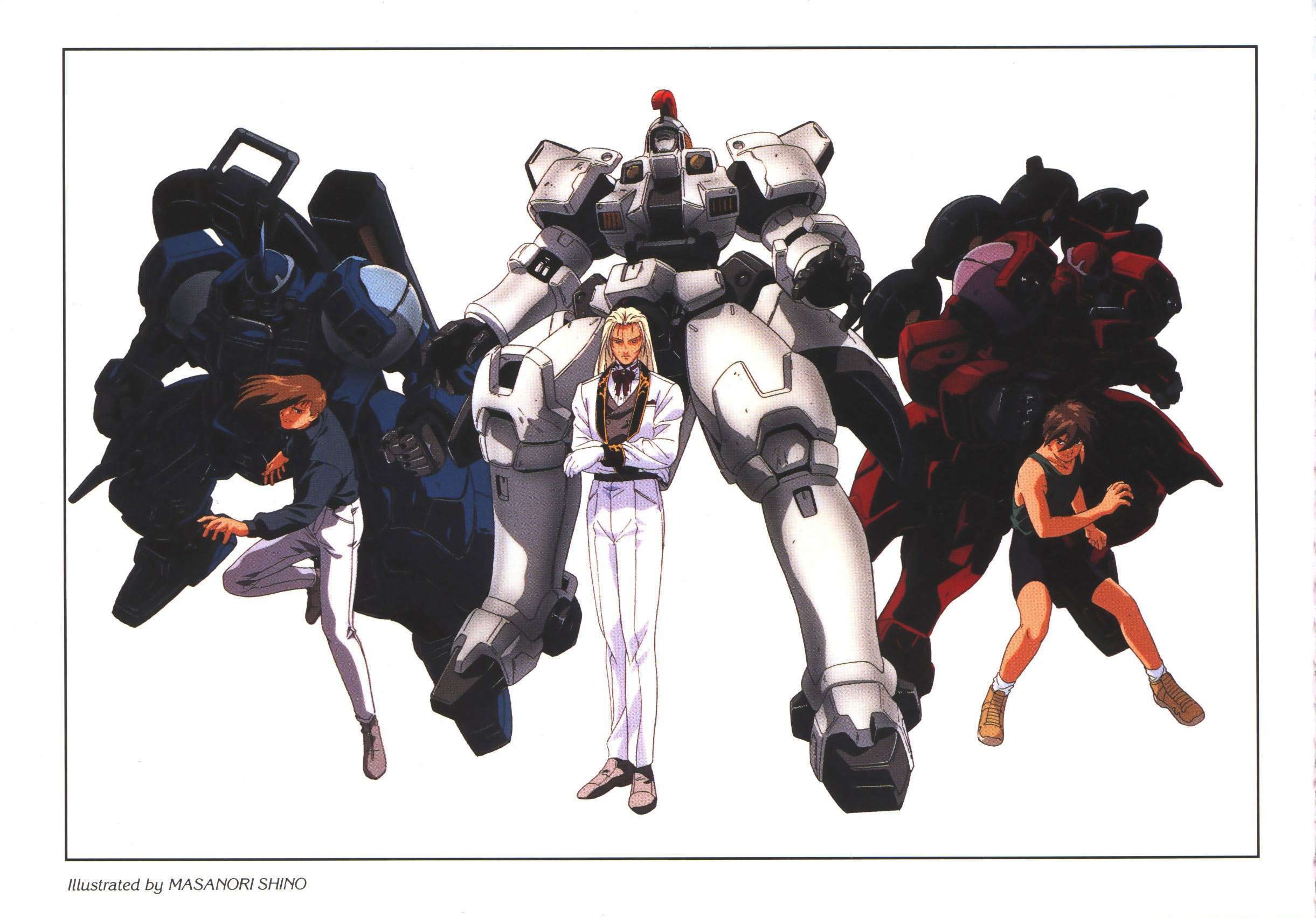 mecha pilots and their machines