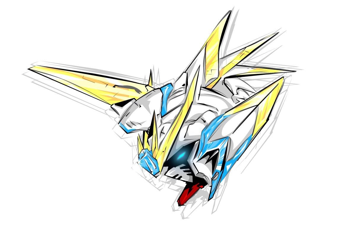 mecha robot design sketch