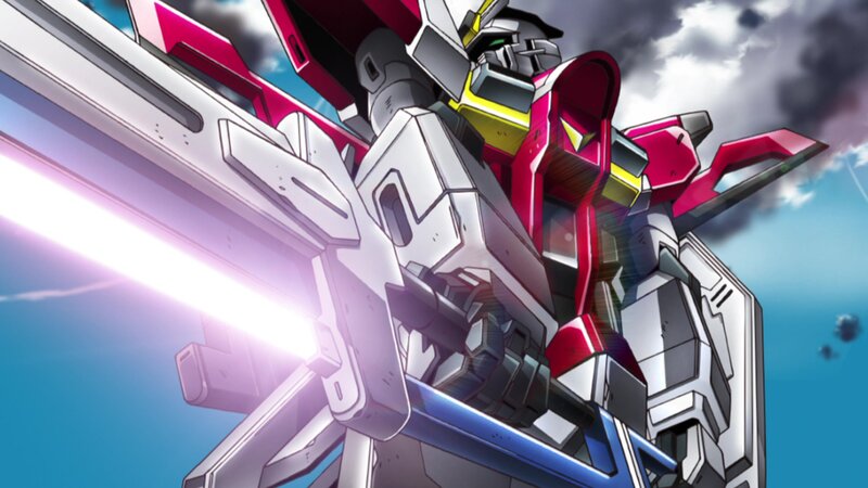 Mecha Robot Firing Weapon — White