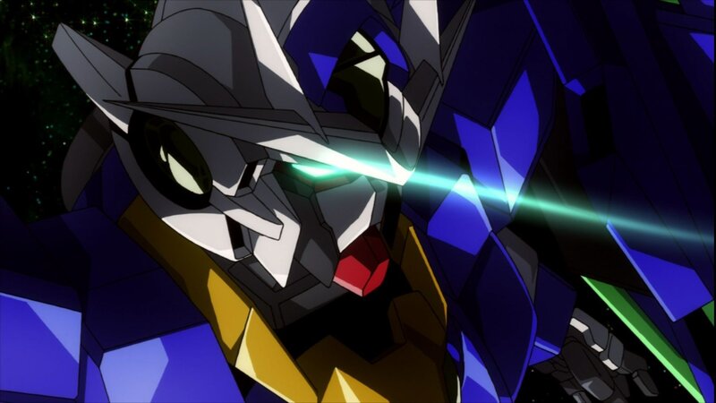 Mecha Robot Head — Blue, Dramatic
