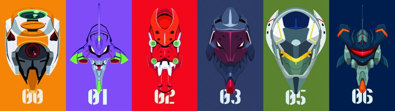 Mecha Robot Heads