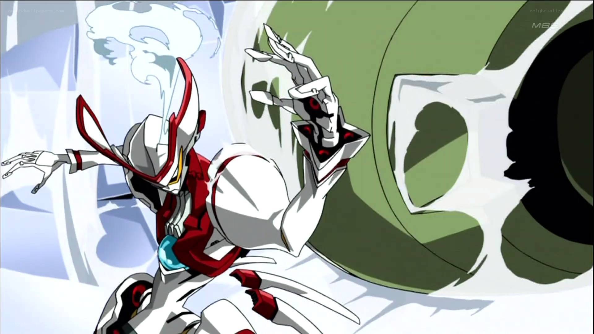 mecha robot in action