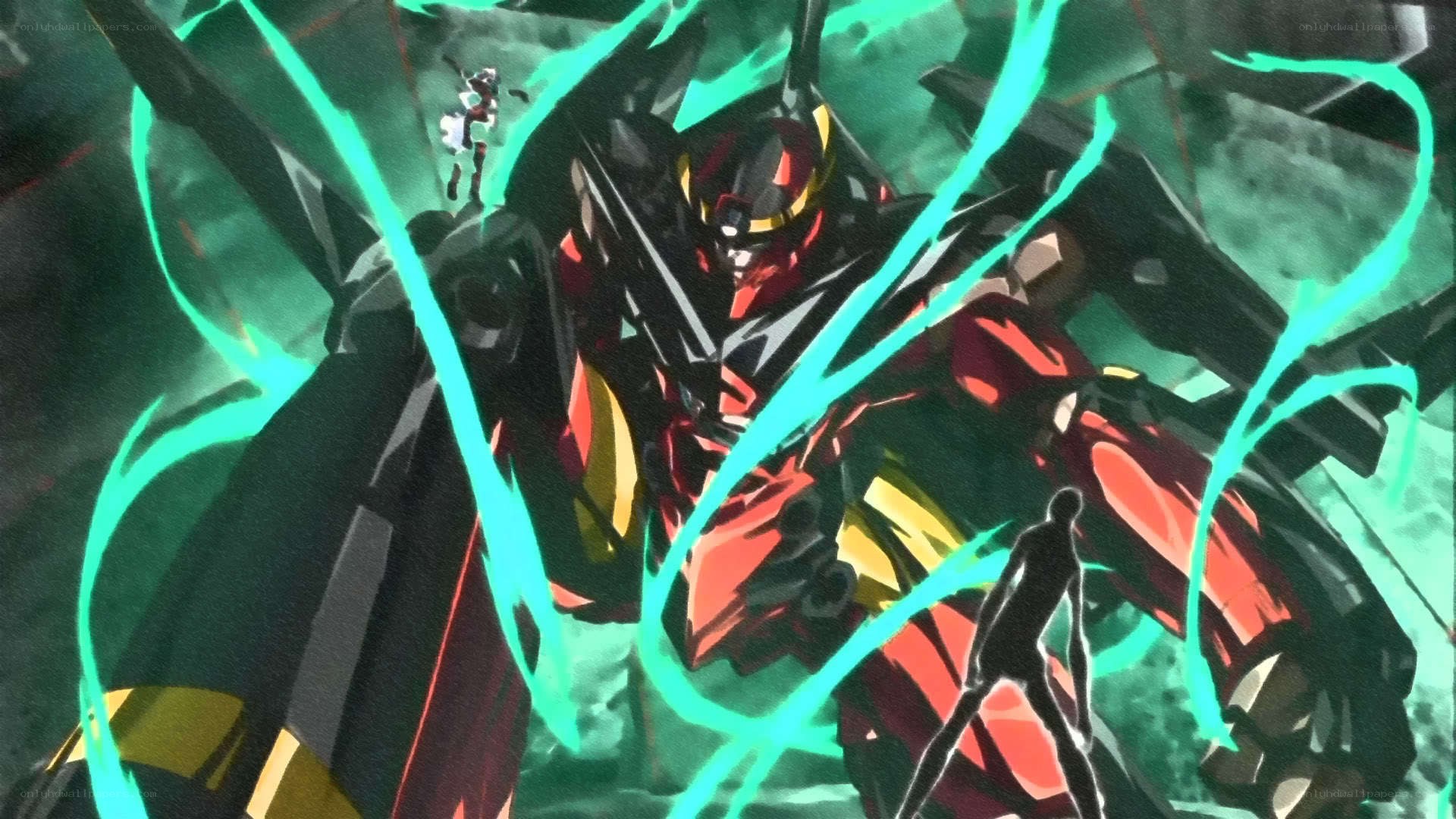 mecha robot in combat