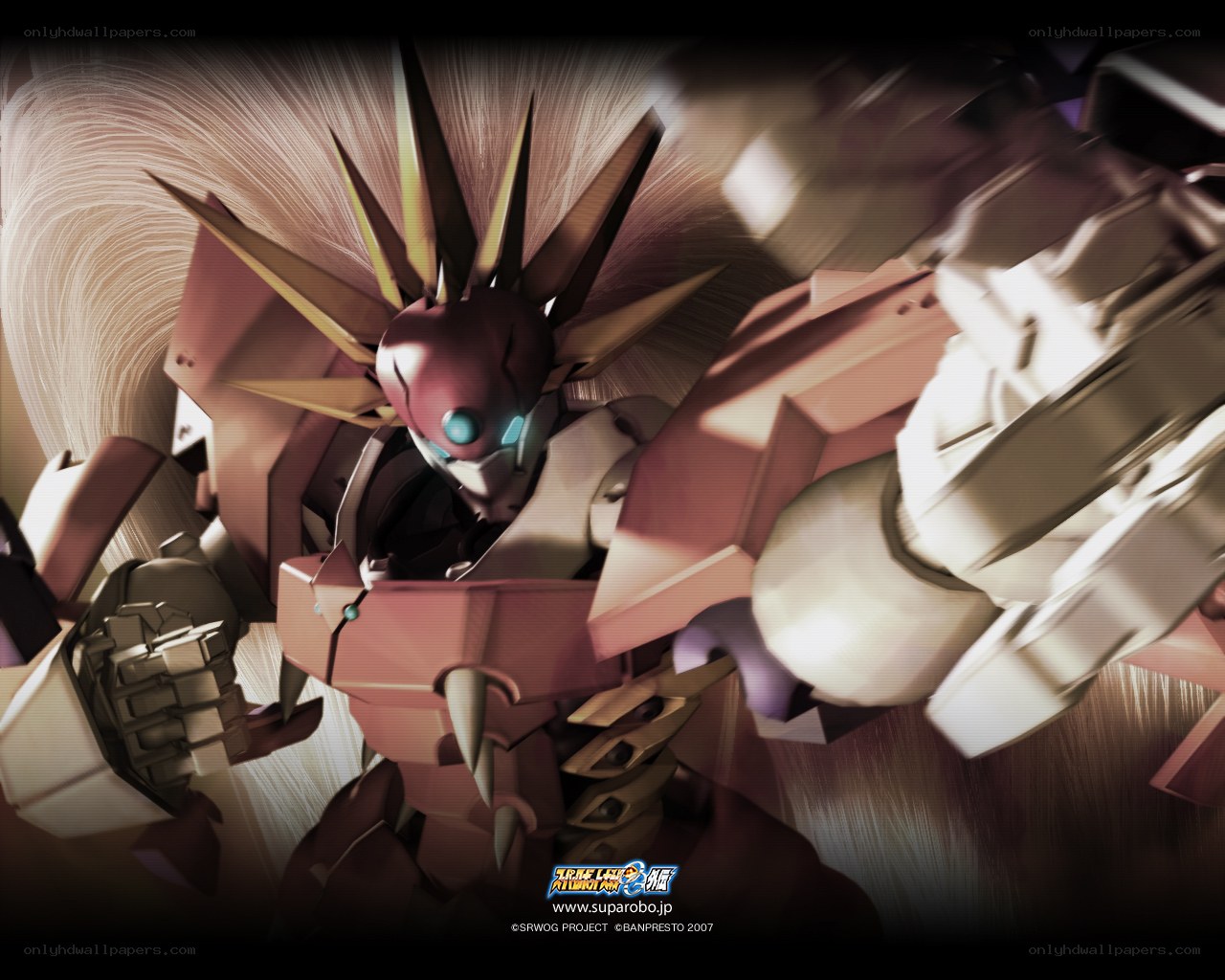 mecha robot in combat