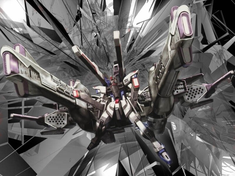 Mecha Robot in Debris