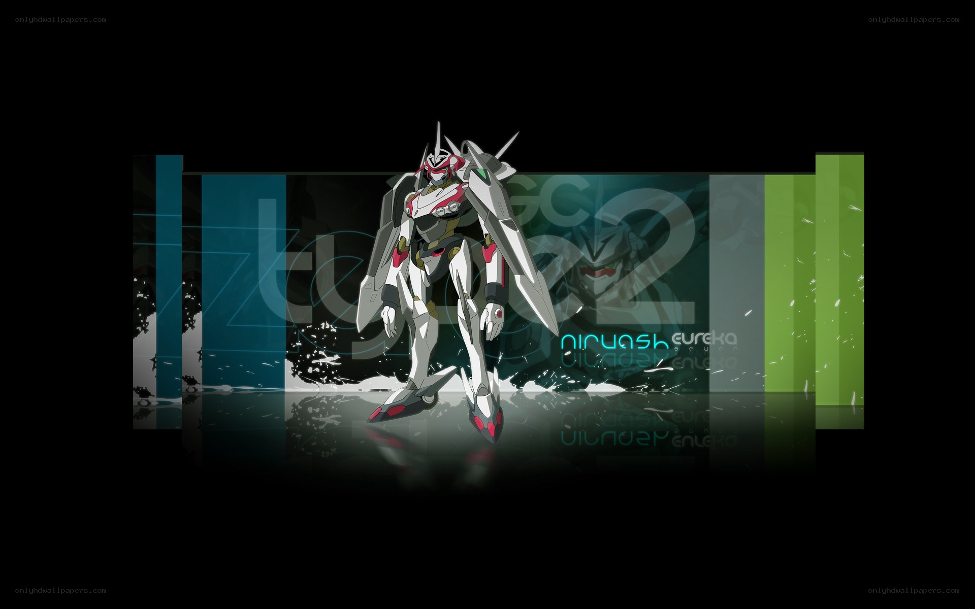 mecha robot in futuristic setting