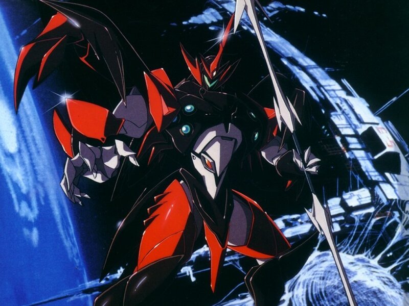 Mecha Robot with Wings
