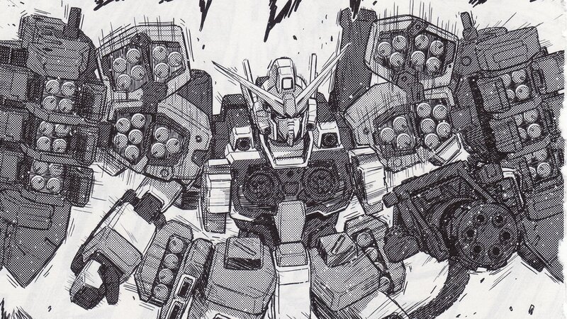Mecha Robots in Combat — Black