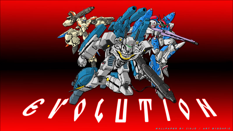Mecha Robots in Formation