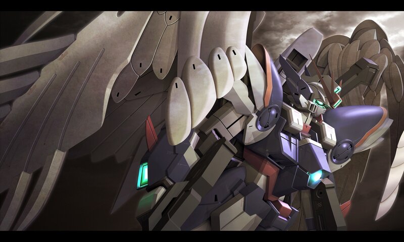 Mecha with Wing-like Armor