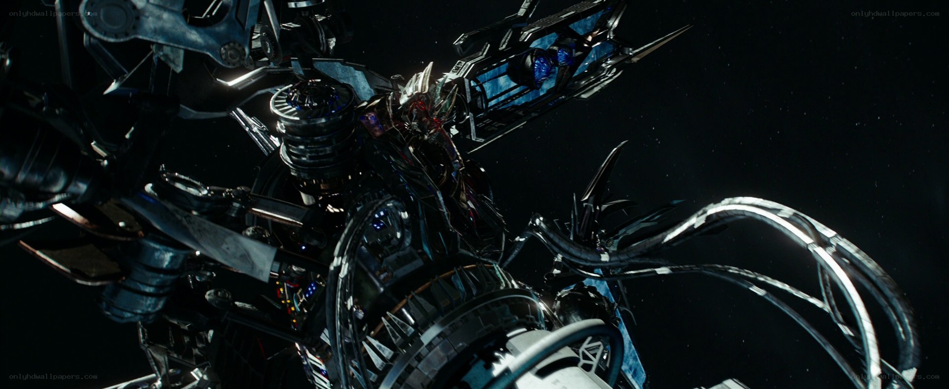 mechanical alien creature