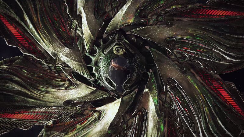 Mechanical Alien Entity — Black