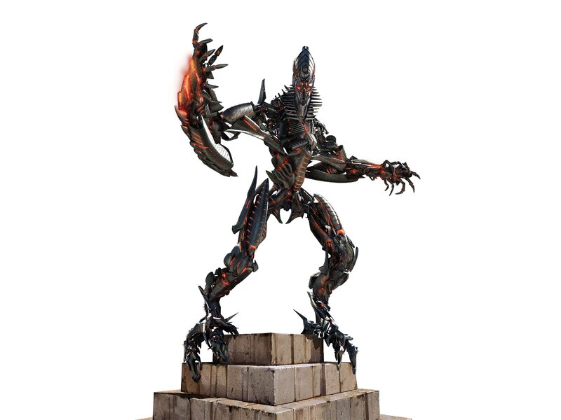 Mechanical Alien Robot — Black