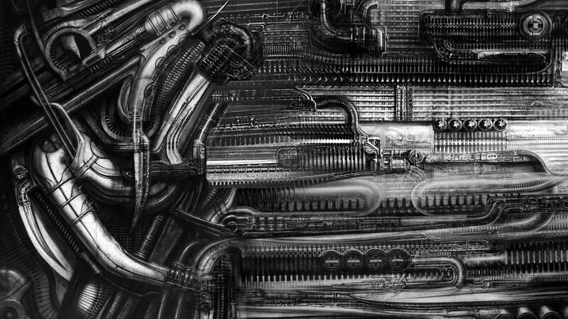 Mechanical Alien Structure
