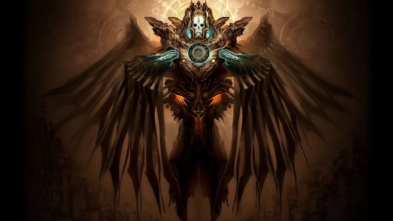 Mechanical Angel Figure