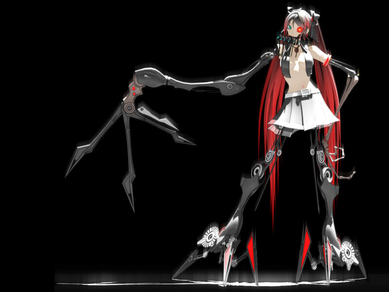 Mechanical Anime Girl