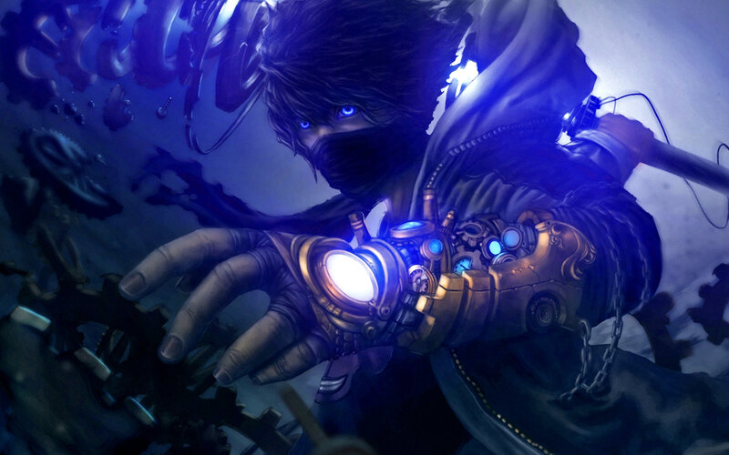 Mechanical-arm Warrior — Blue