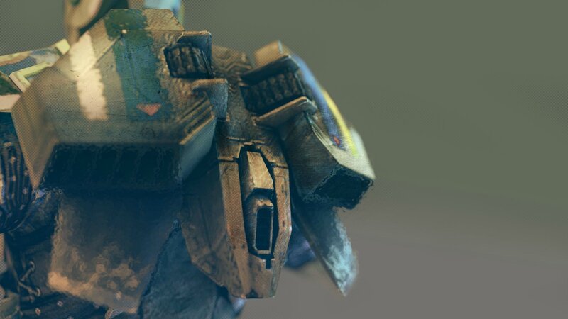 Mechanical Armor Shoulder