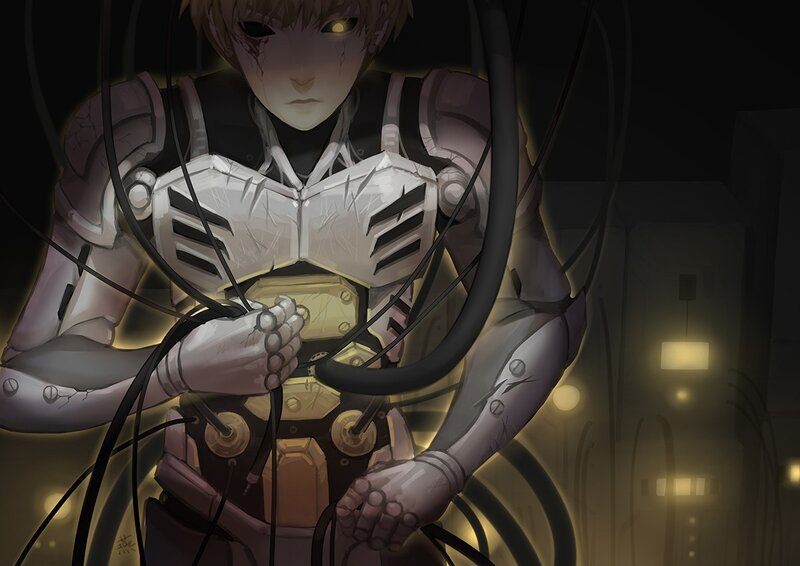 Mechanical Armored Figure