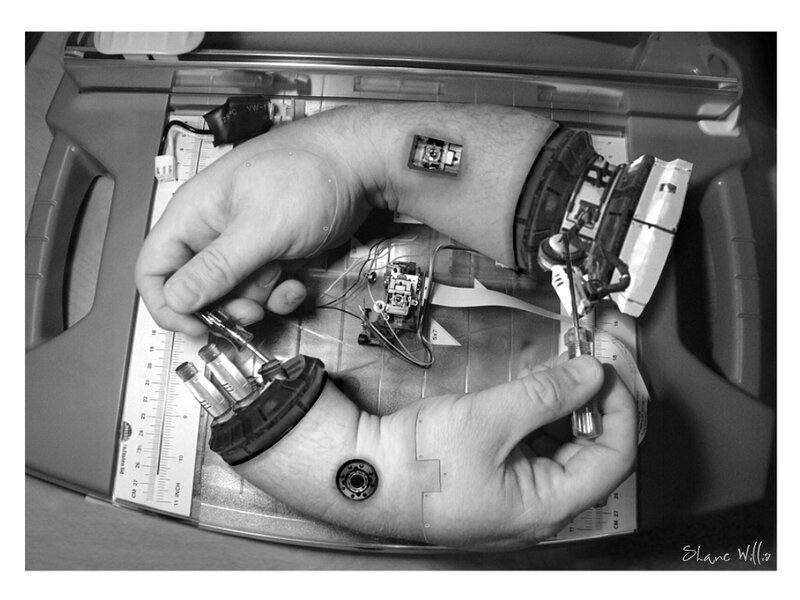 Mechanical Arms on Hands