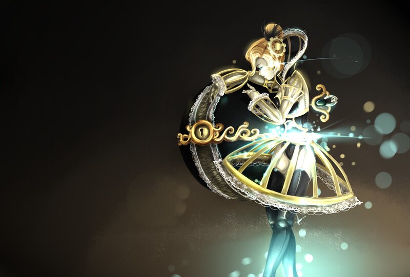 Mechanical Ballerina — Black