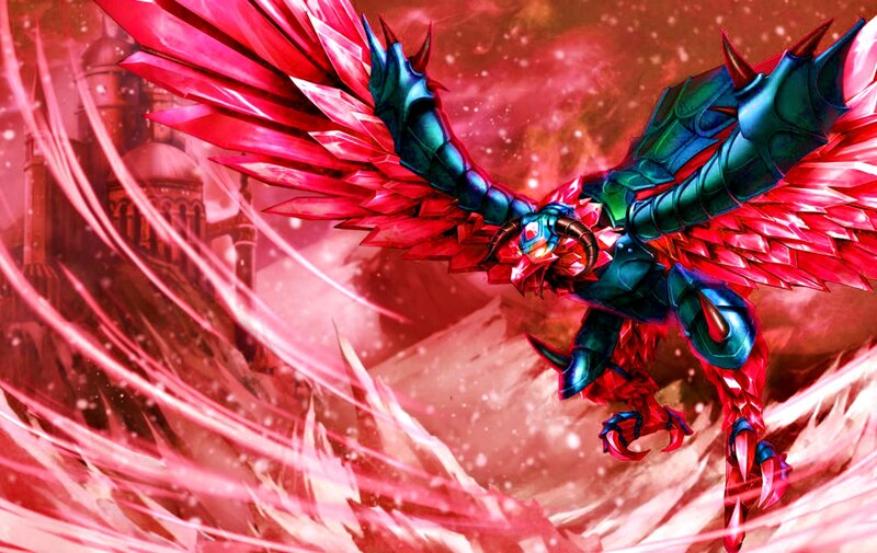 Mechanical Bird Creature — Red