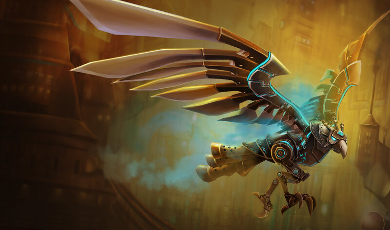 Mechanical Bird in Flight