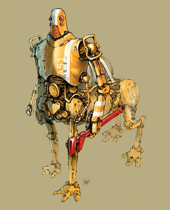 mechanical bird robot