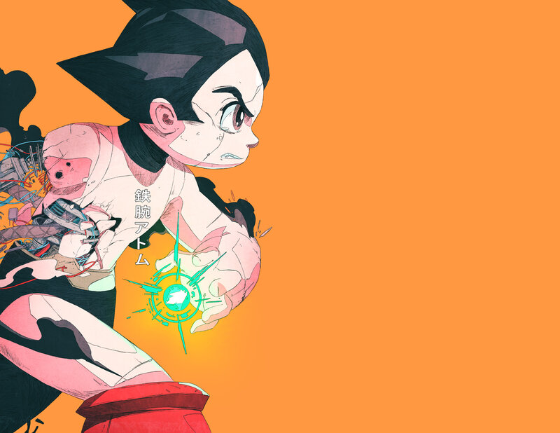 Mechanical Boy Character