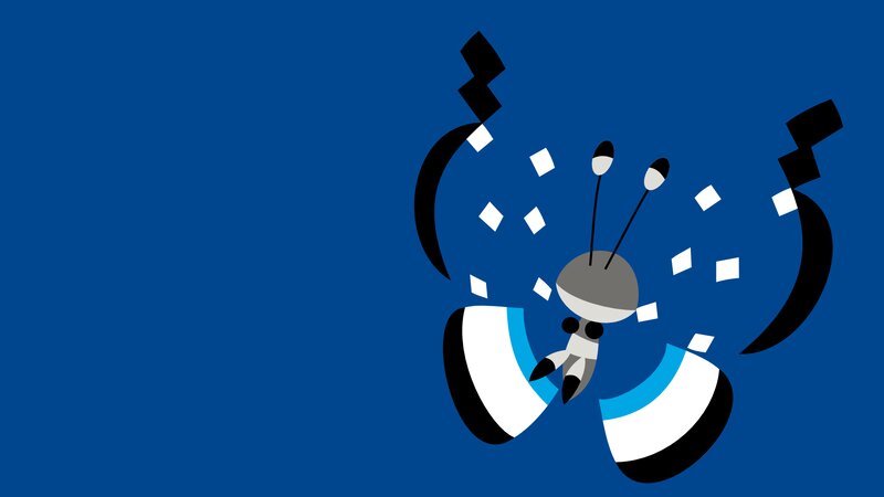 Mechanical Butterfly — Blue